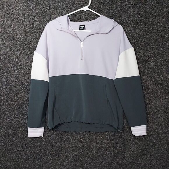 Avia Athletic Women's Pull Over Jacket Zipper Collar Size Small - Picture 2 of 10